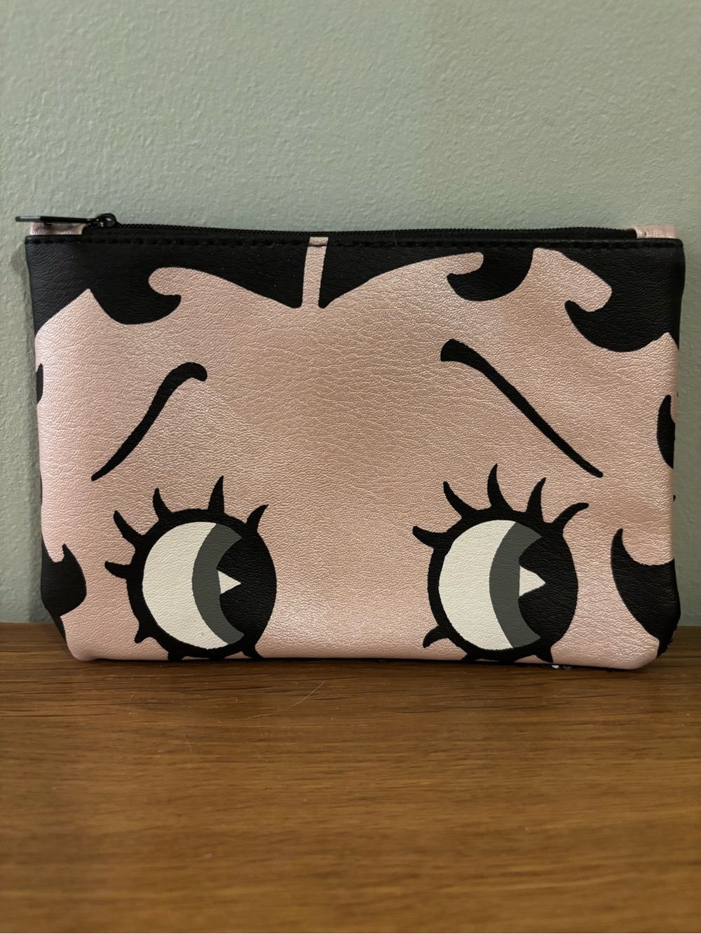 Betty Boop Ipsy Glam Make Up Bag X 2019 Black Sequins